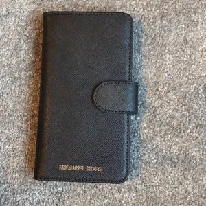 Authentic Michael Kors wallet with phone case